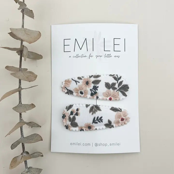 Snap Barrette - 2 pack