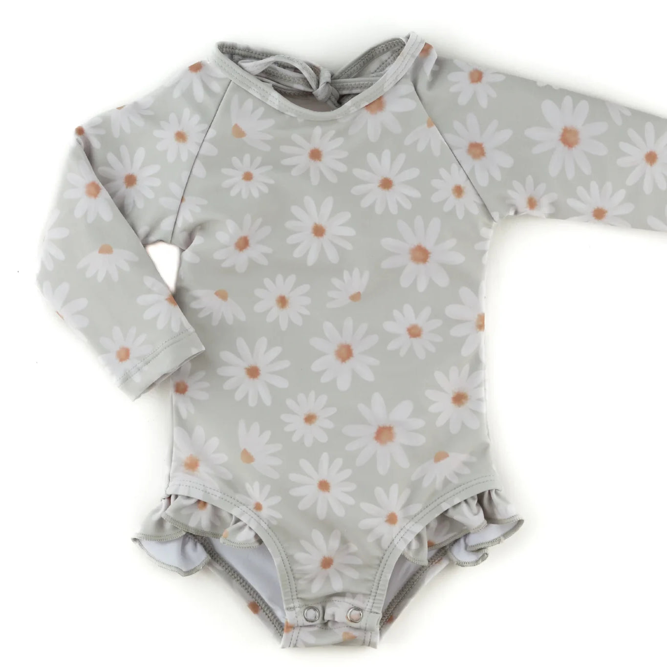 Ruffle Rashguard Suit