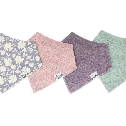 Bandana Bibs 4-Piece Set