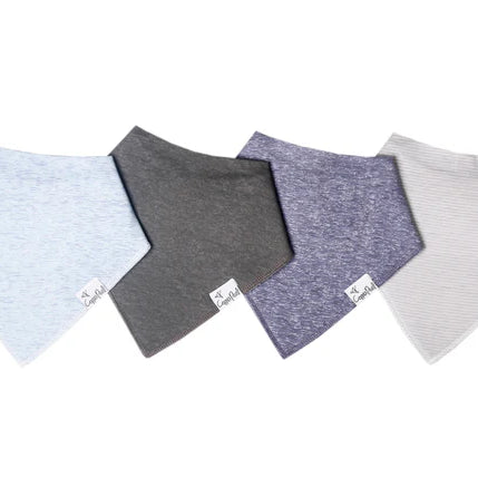Bandana Bibs 4-Piece Set