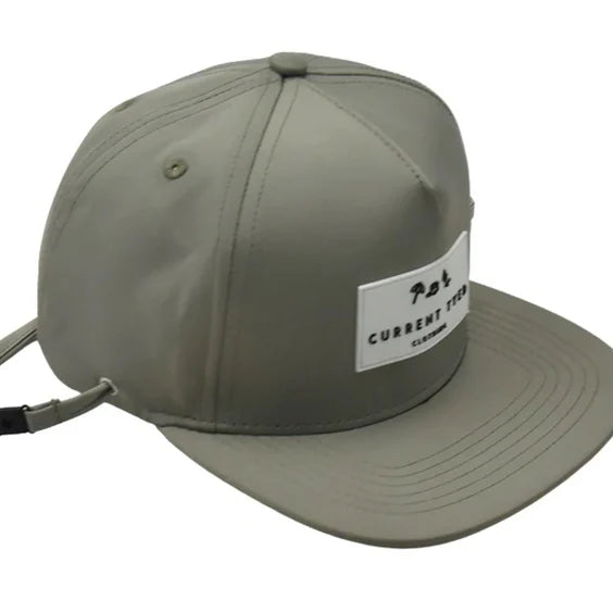 Classic Waterproof Snapback (White Patch)
